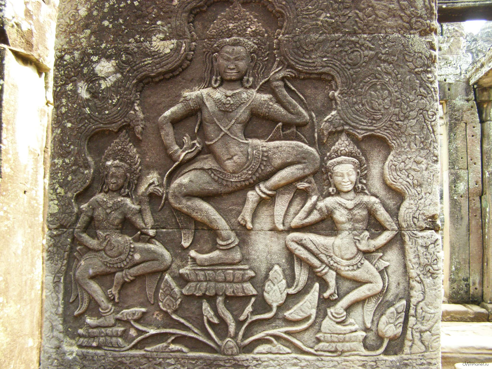 Ангкор Ват. Небесные нимфы - Апсар