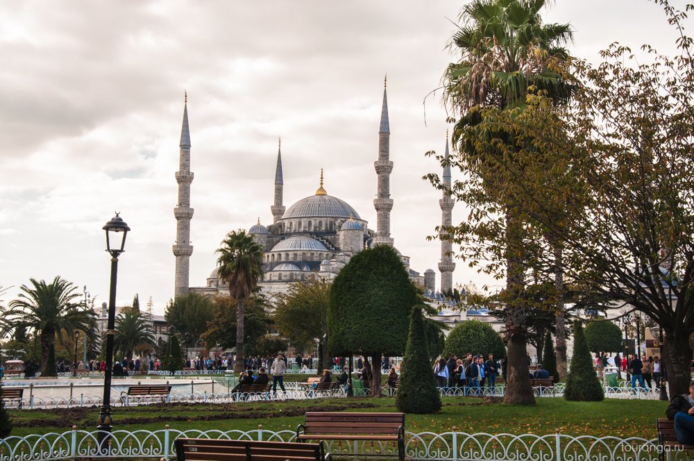 Стамбул. Достопримечательности. Голубая Мечеть