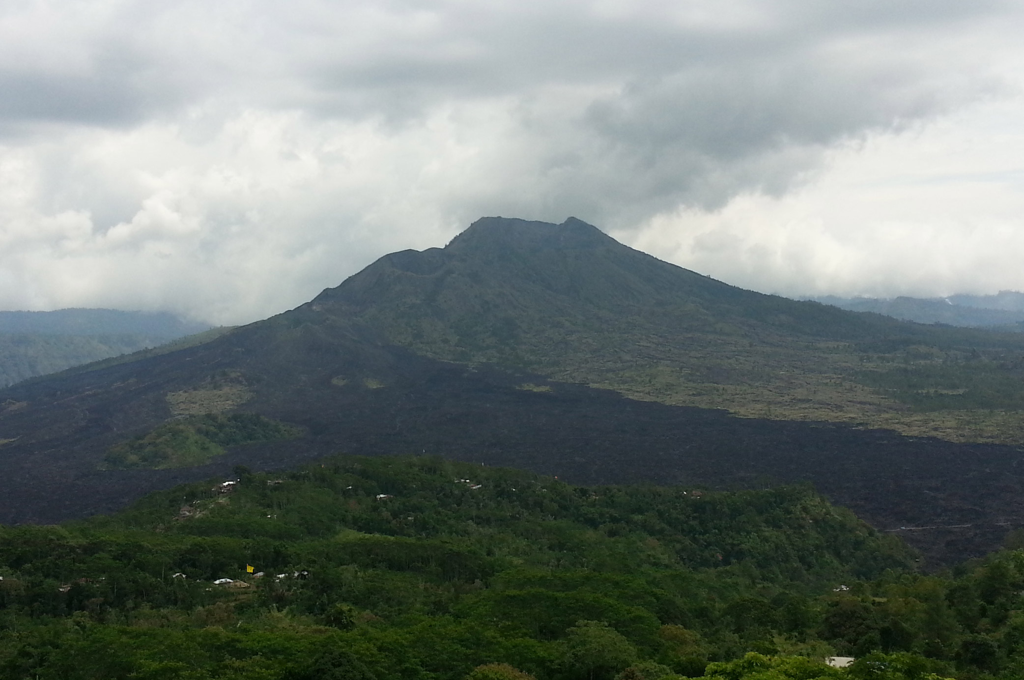 Вулкан Батур. Бали