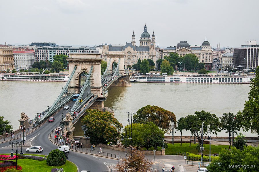 Будапешт. Мост и Пешт