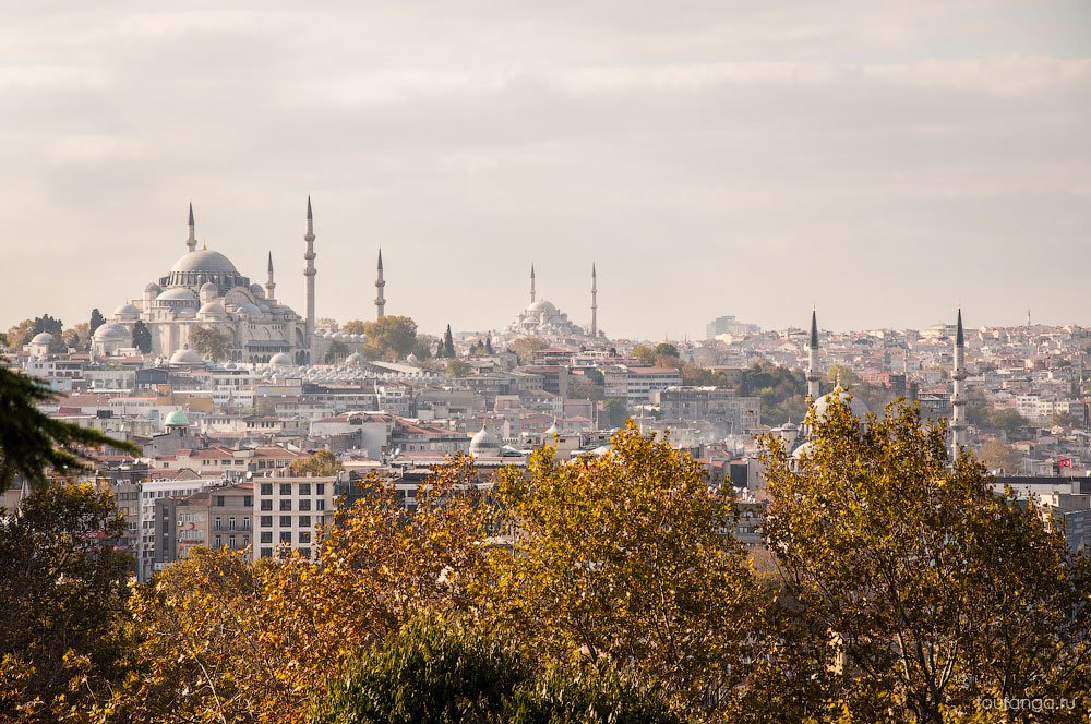 Стамбул. Вид из дворца Топкапы